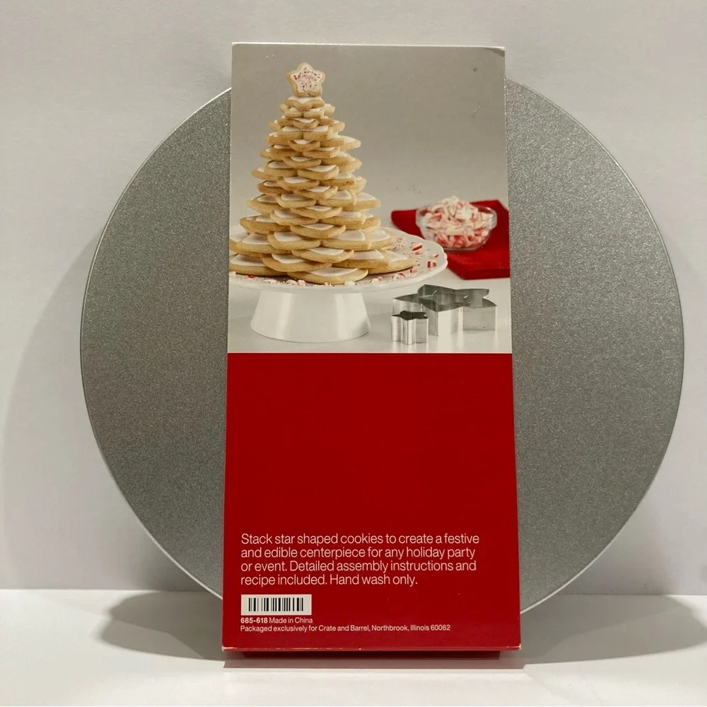 Crate & Barrel Star Tree Cookie Cutter Set